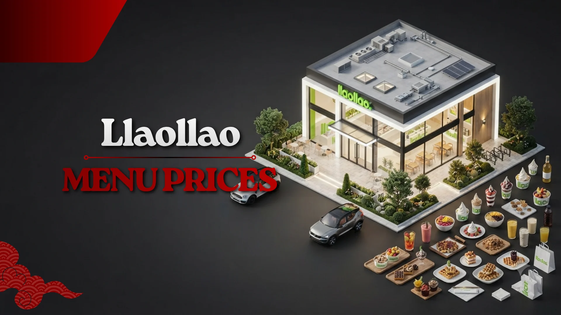 Llaollao Menu